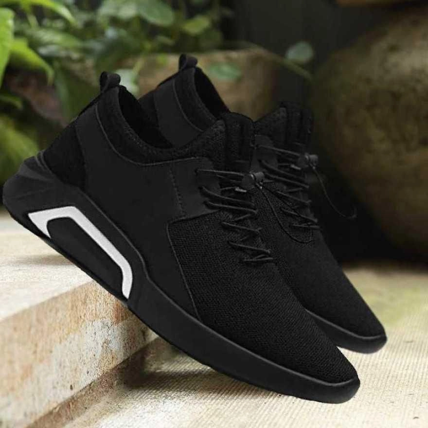 Men's Running Shoes (Black) Casual Popular Shoes