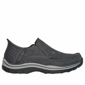 Casual Shoes Breathable Men's Slip-Ins Relaxed Fit: Expected-Cayson Black