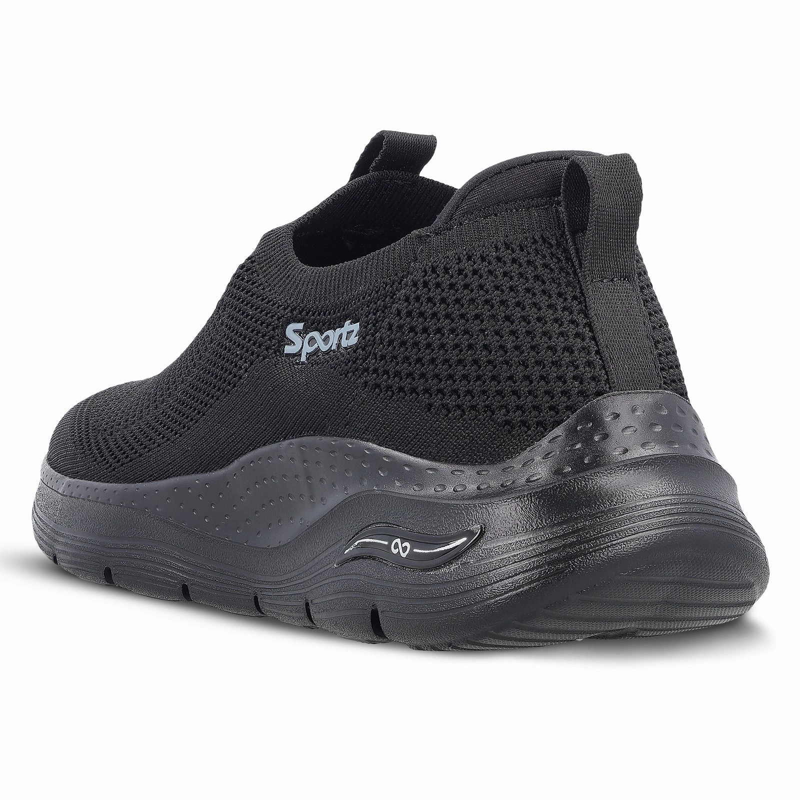 Men's Slip-on Walking Shoe - WS9571 Black Black Classic Slip On Shoes