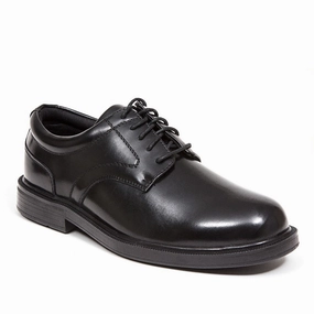 Men's Times in Black - Classic SUPRO Tux Patent Oxfords
