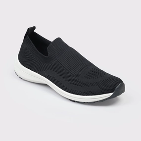 Slip-on Wide Toe Box Shoes Men's Trendy Slip on Sneakers