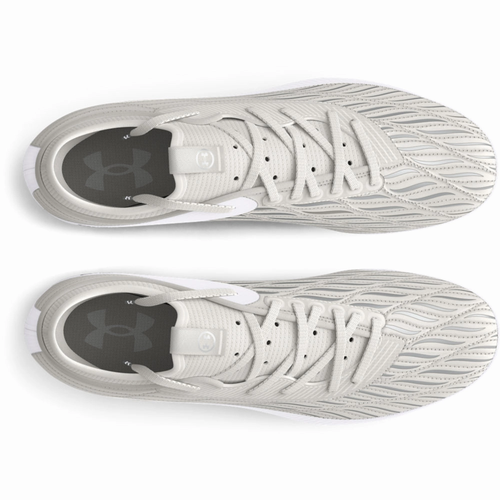 Men's Under Armour Magnetico Select 4 FG Soccer Cleats Soccer Cleats Grey And Pink