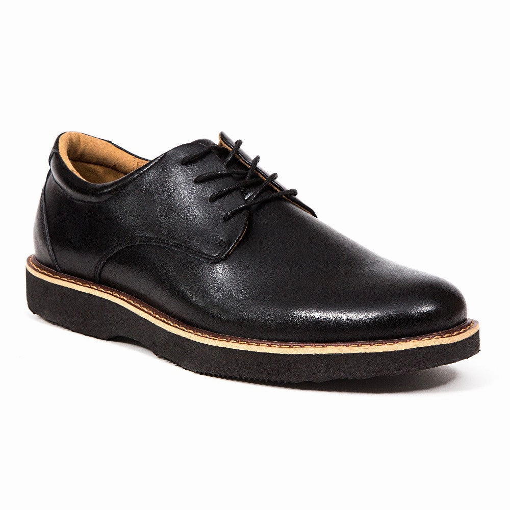 Men's Walkmaster Plain Toe Oxford in Black - Classic SUPRO Oxfords And Shorts