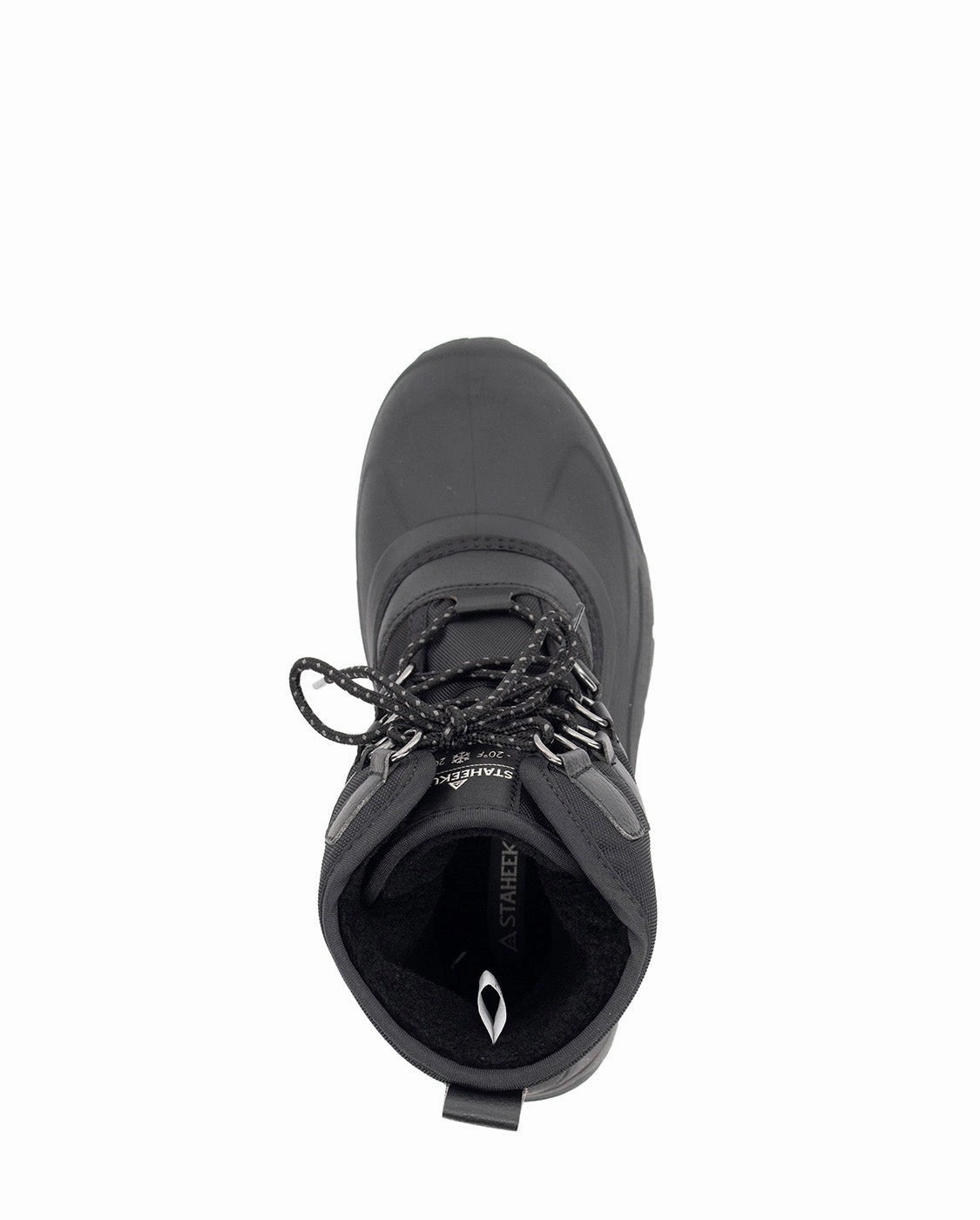 Mens Black Snow Boots Waterproof Thinsulate Insulation Socks For Rock Climbing Shoes