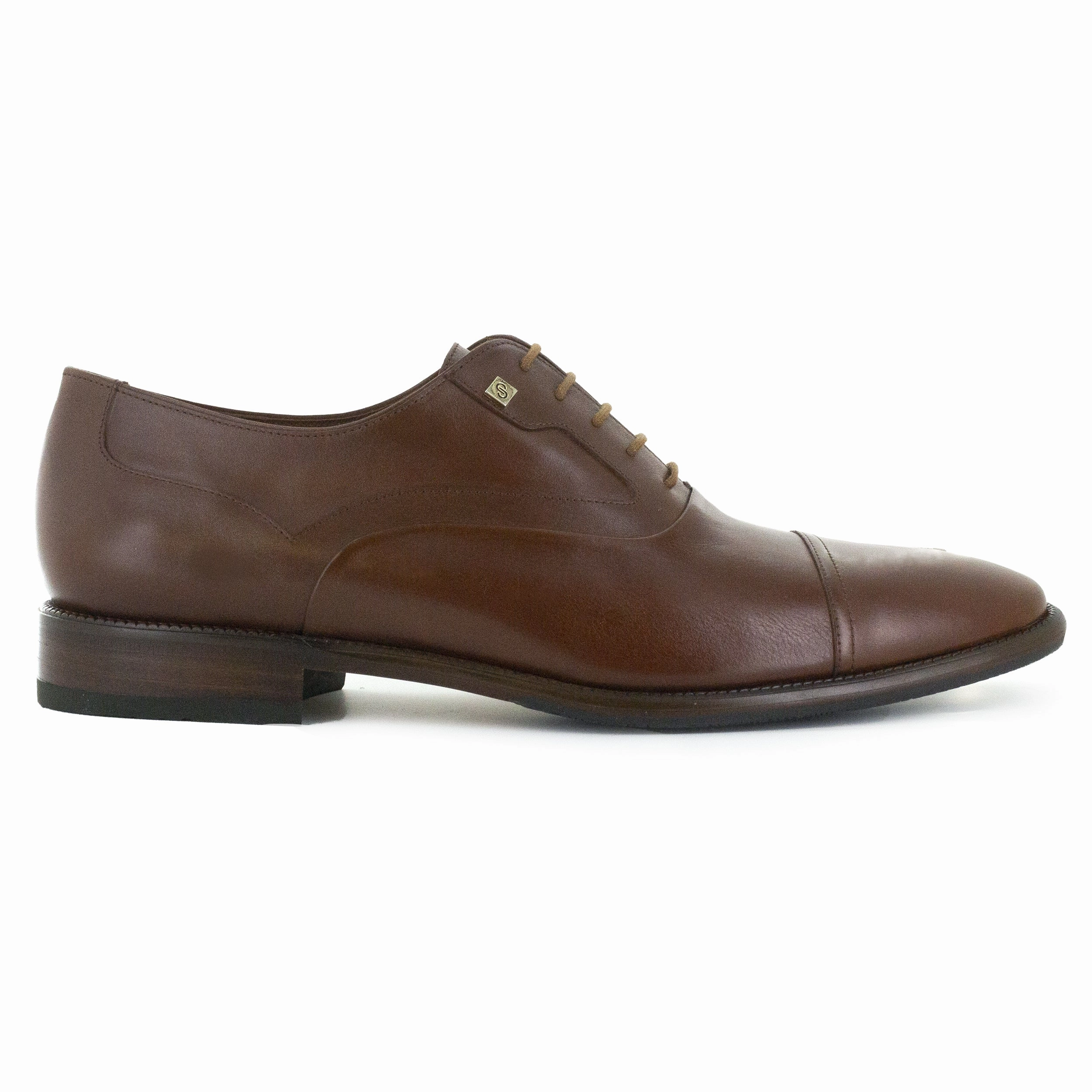 Camden Leather Oxfords Mens classic brown leather oxford shoes