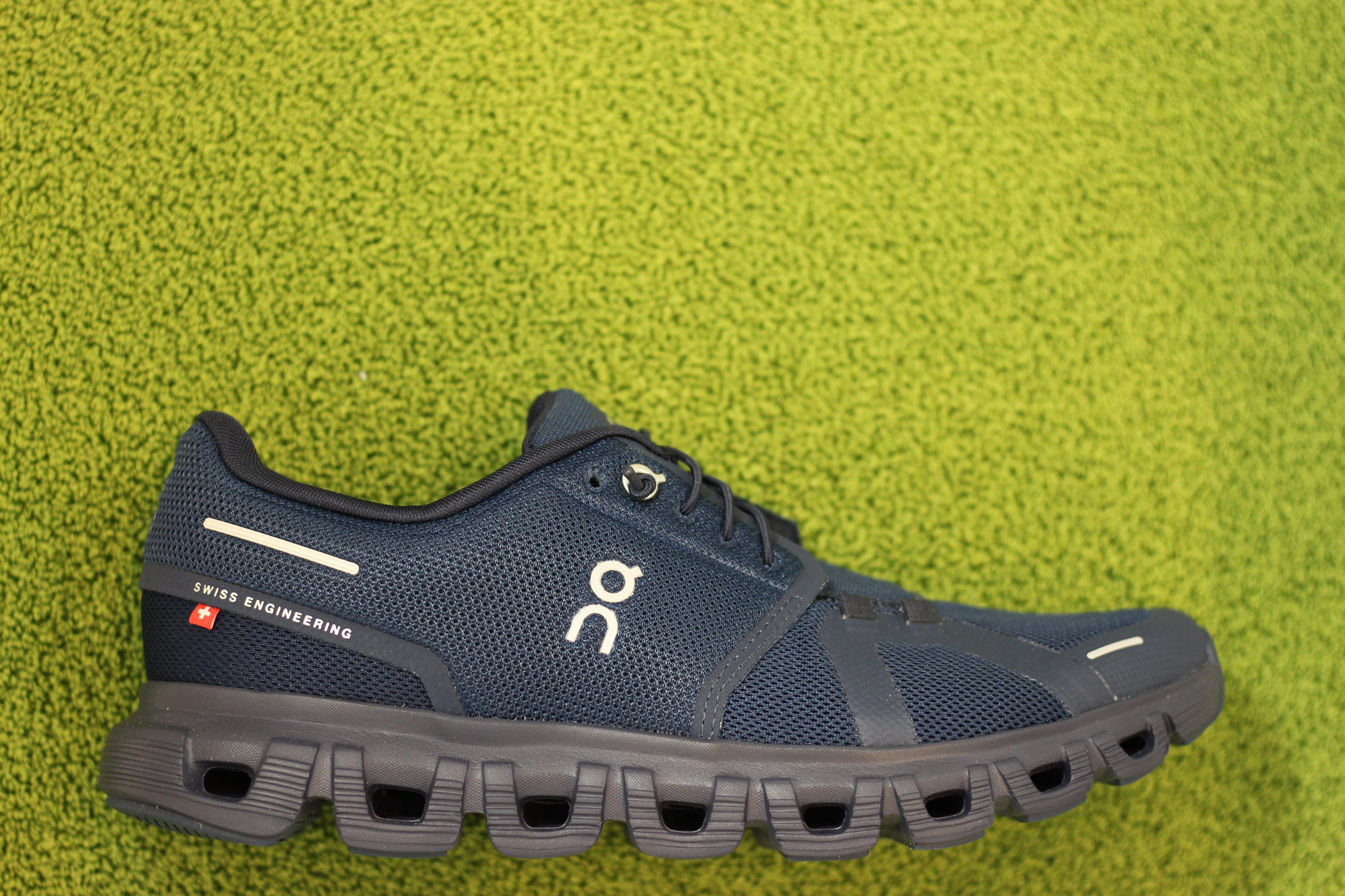 Long Distance Trail Running Shoes Mens Cloud6 Sneaker - Midnight Mesh/Synthetic