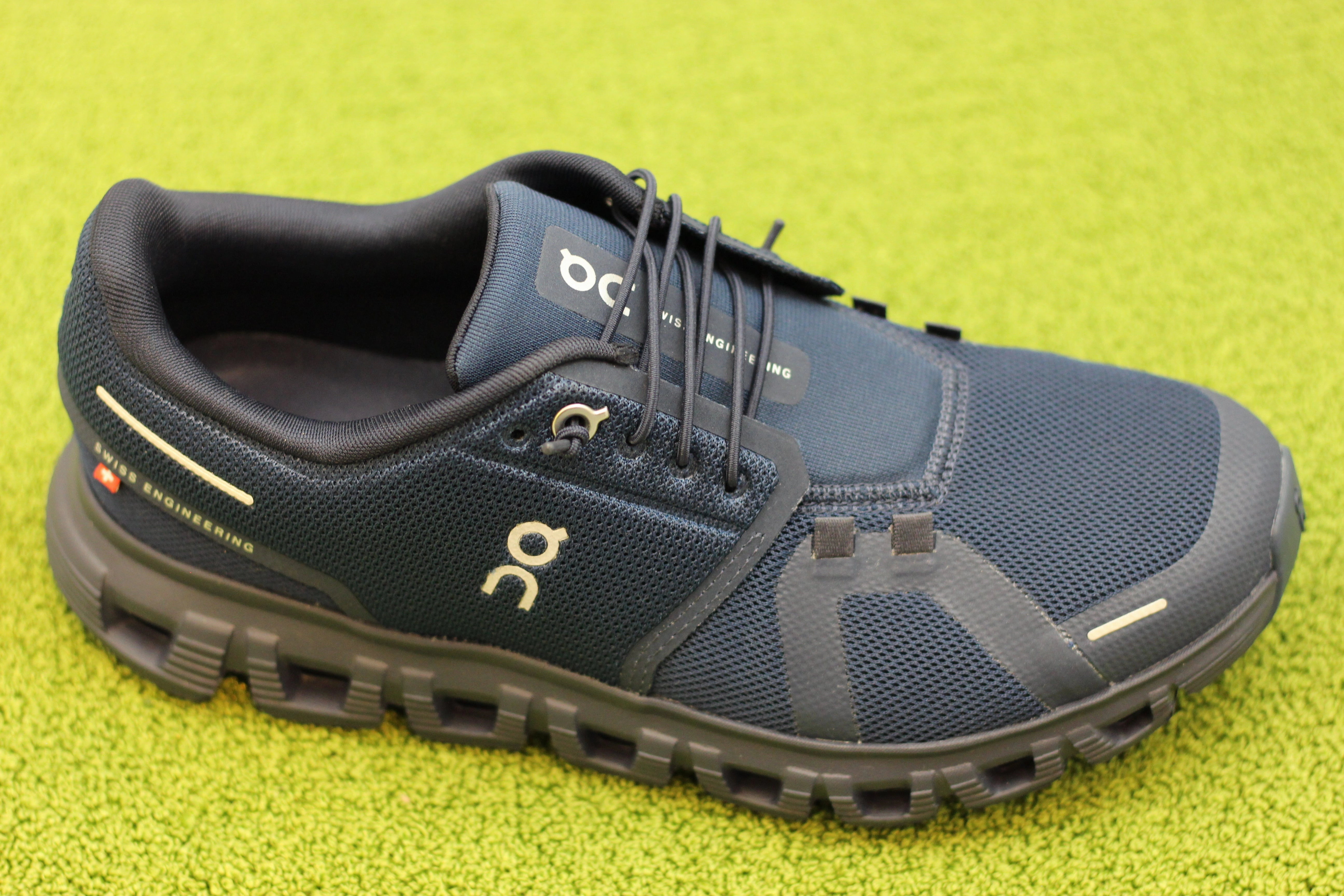 Mens Cloud6 Sneaker - Midnight Mesh/Synthetic Best Cushioned Running Shoes Uk