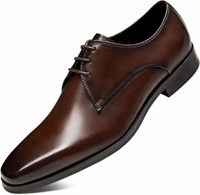 Casual Wingtip Oxfords Mens Oxford Shoes Genuine Leather Dress Shoes