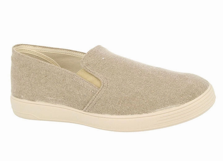 Mens Wide Fit DB Miles Canvas Casual Saddle Shoes