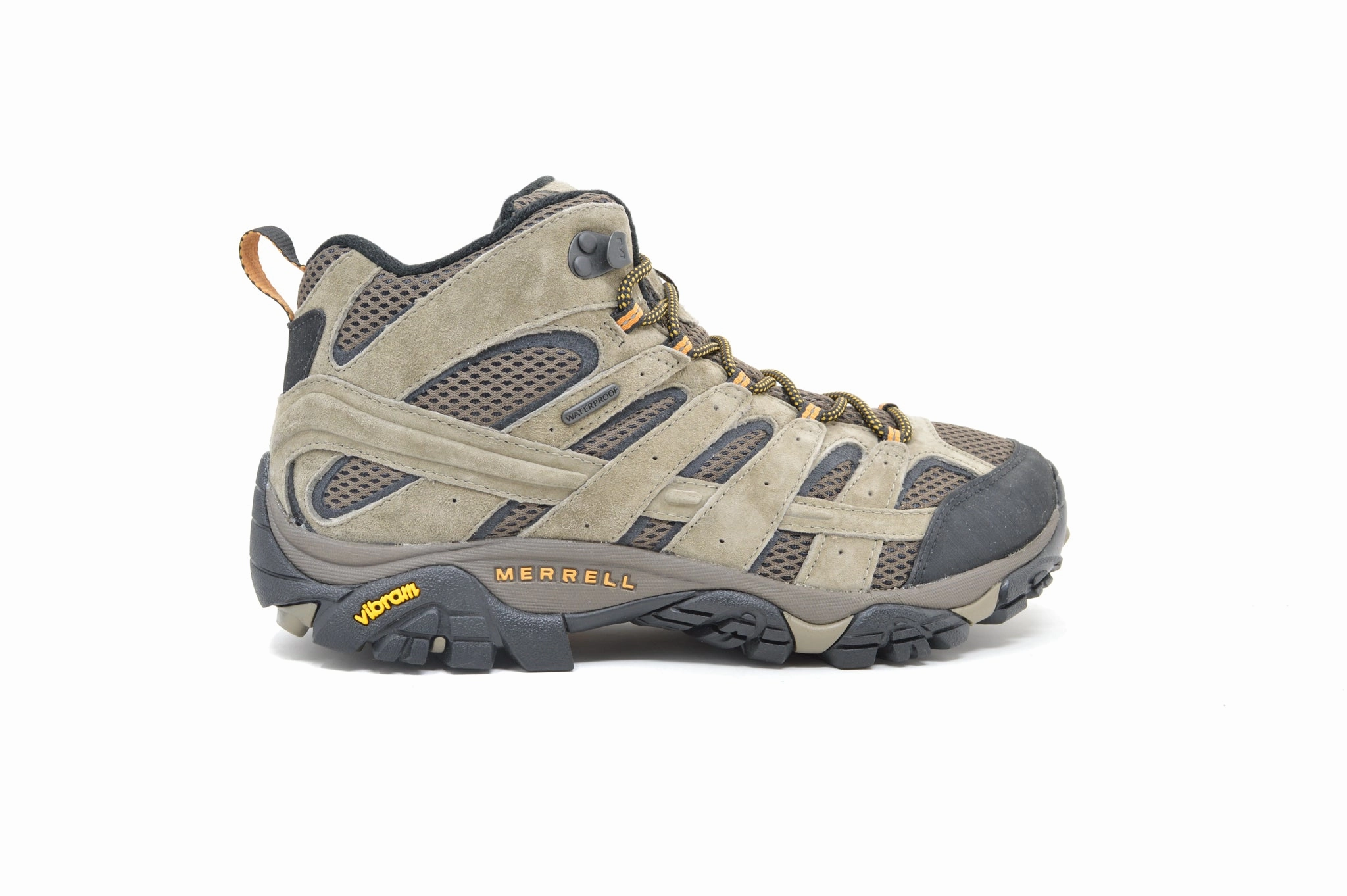 Merrell Moab 2 Mid Waterproof Wide Width Steens Waterproof Hiking Shoes