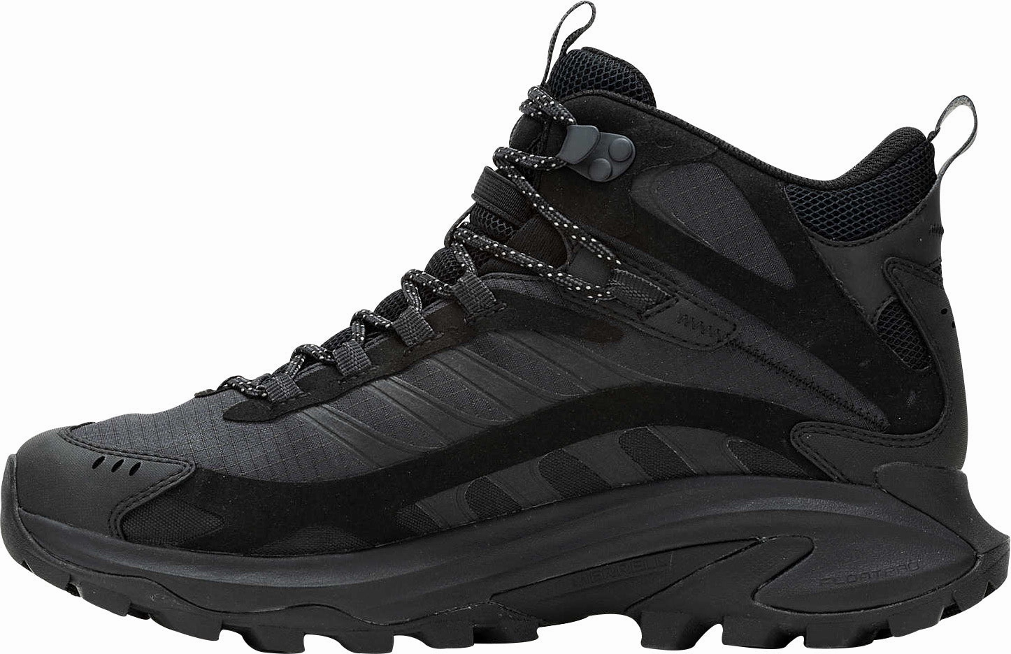 Best Hiking Shoes 2016 Merrell Moab Speed 2 Mid GORE-TEX Mens Walking Boots - Black