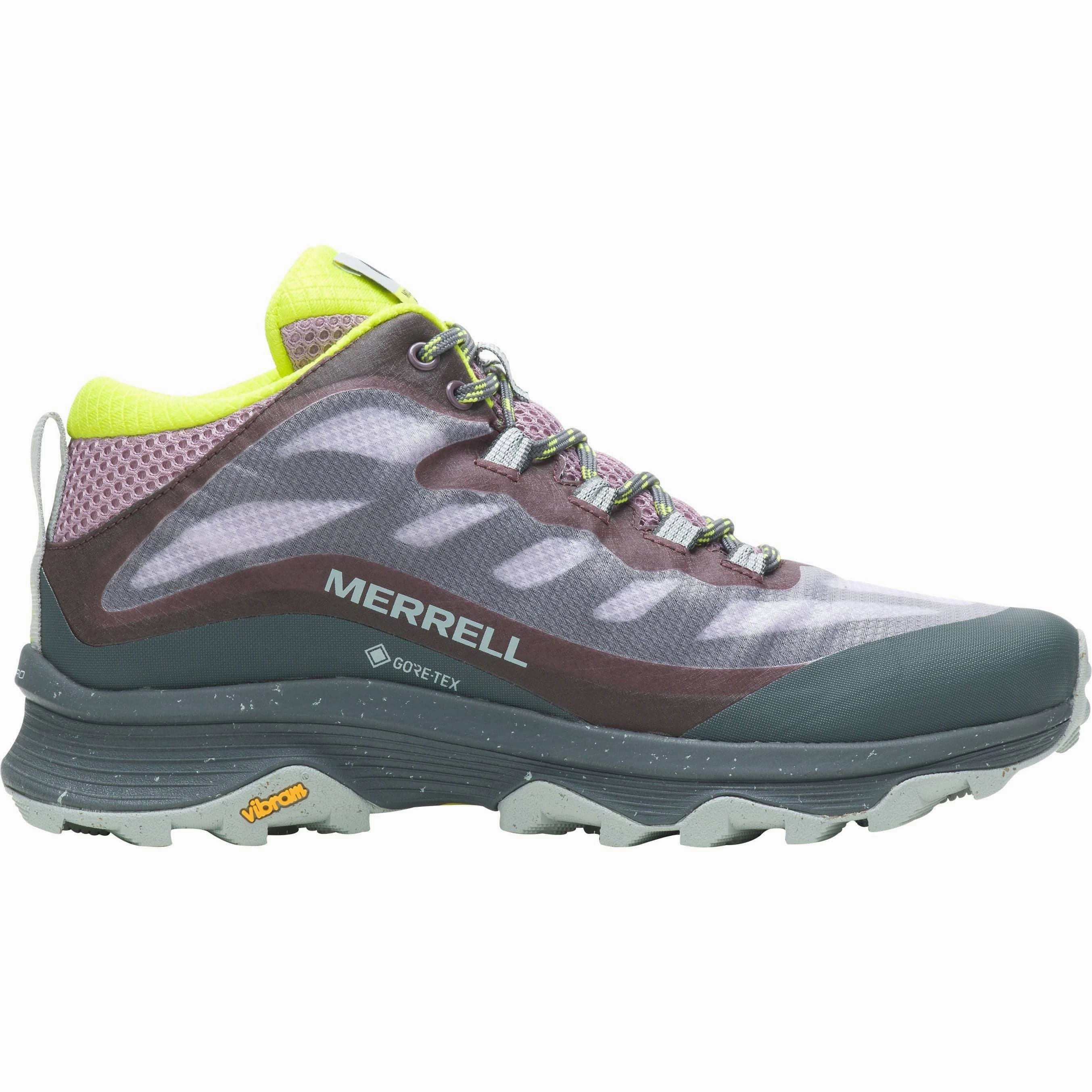 Merrell Moab Speed Mid GORE-TEX Womens Walking Boots - Purple Ultra 110 Waterproof Hiking Shoes