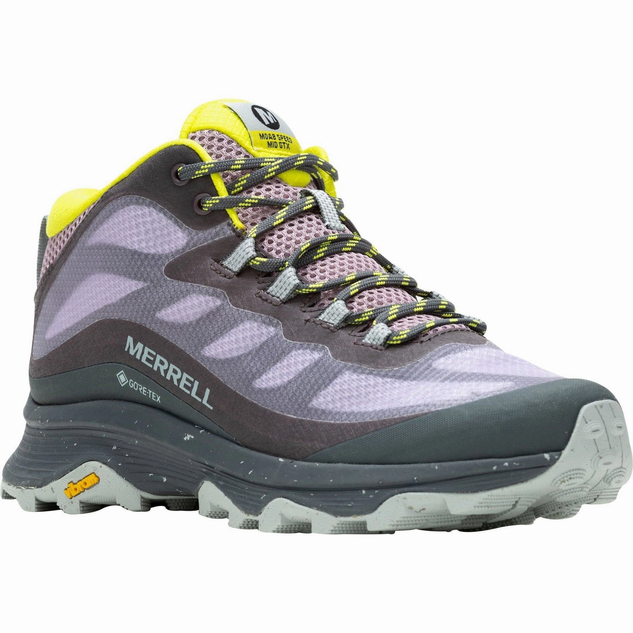 Merrell Moab Speed Mid GORE-TEX Womens Walking Boots - Purple Great Outdoors Hiking Shoes