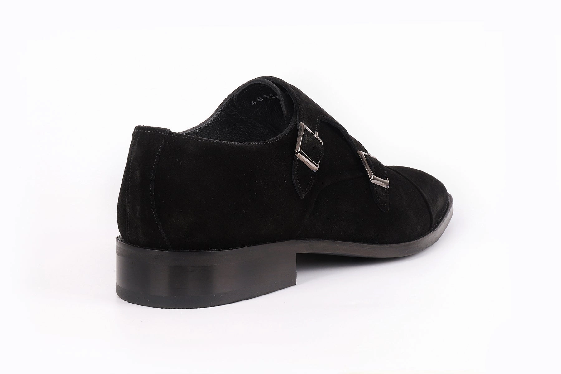 3989 Brogue Shoes Size 7 Mico Cap Toe Suede Double Monk