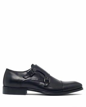 Milano Black Leather Handmade Leather Brogues