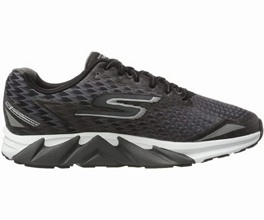 Skechers scarpa da corsa da uomo Go Run Forza 2 54106 BKW nero Best Cushioned Running Shoes For Walking