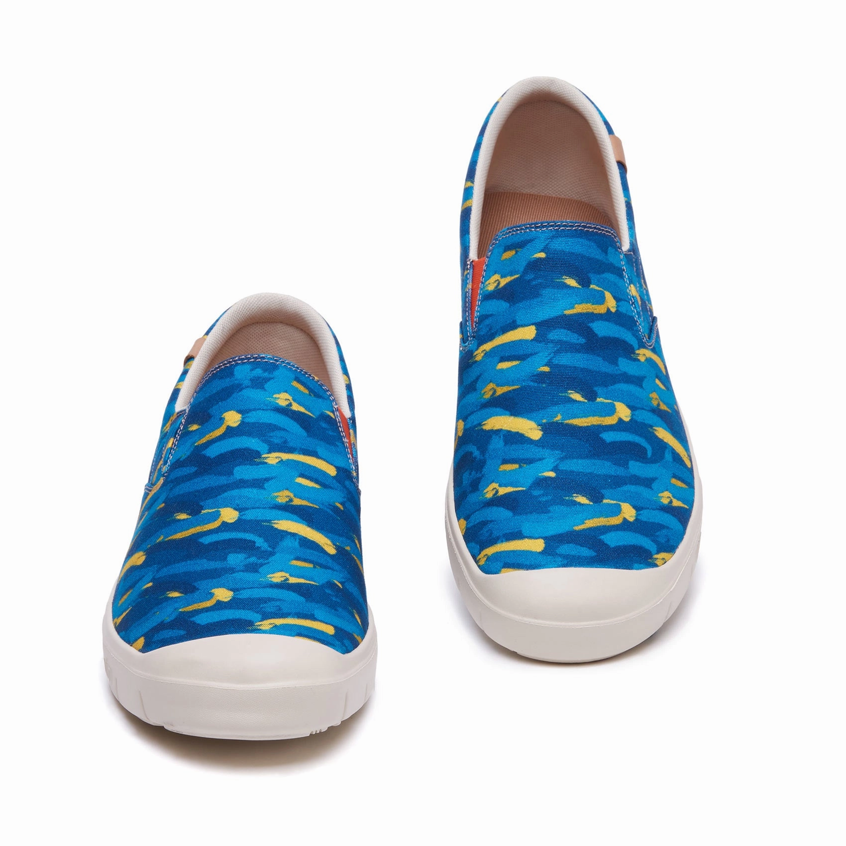 Shoes Dressy Casual Van Gogh Wheatfield with Cypresses V1 Cadiz Men