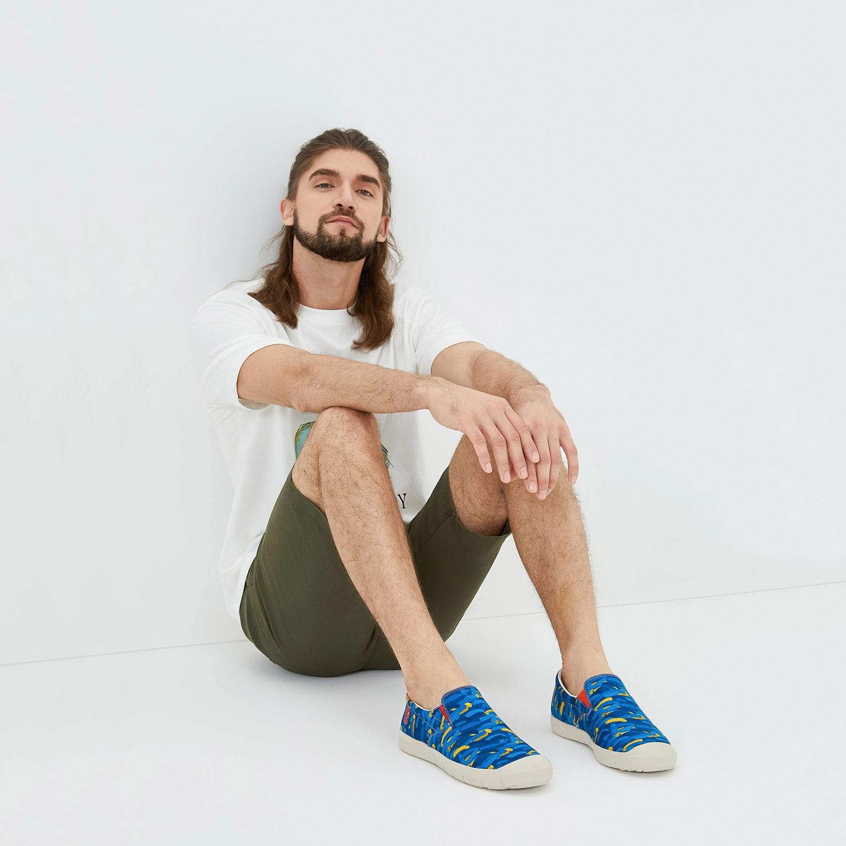 Air Max 95 Se Casual Shoes Van Gogh Wheatfield with Cypresses V1 Cadiz Men