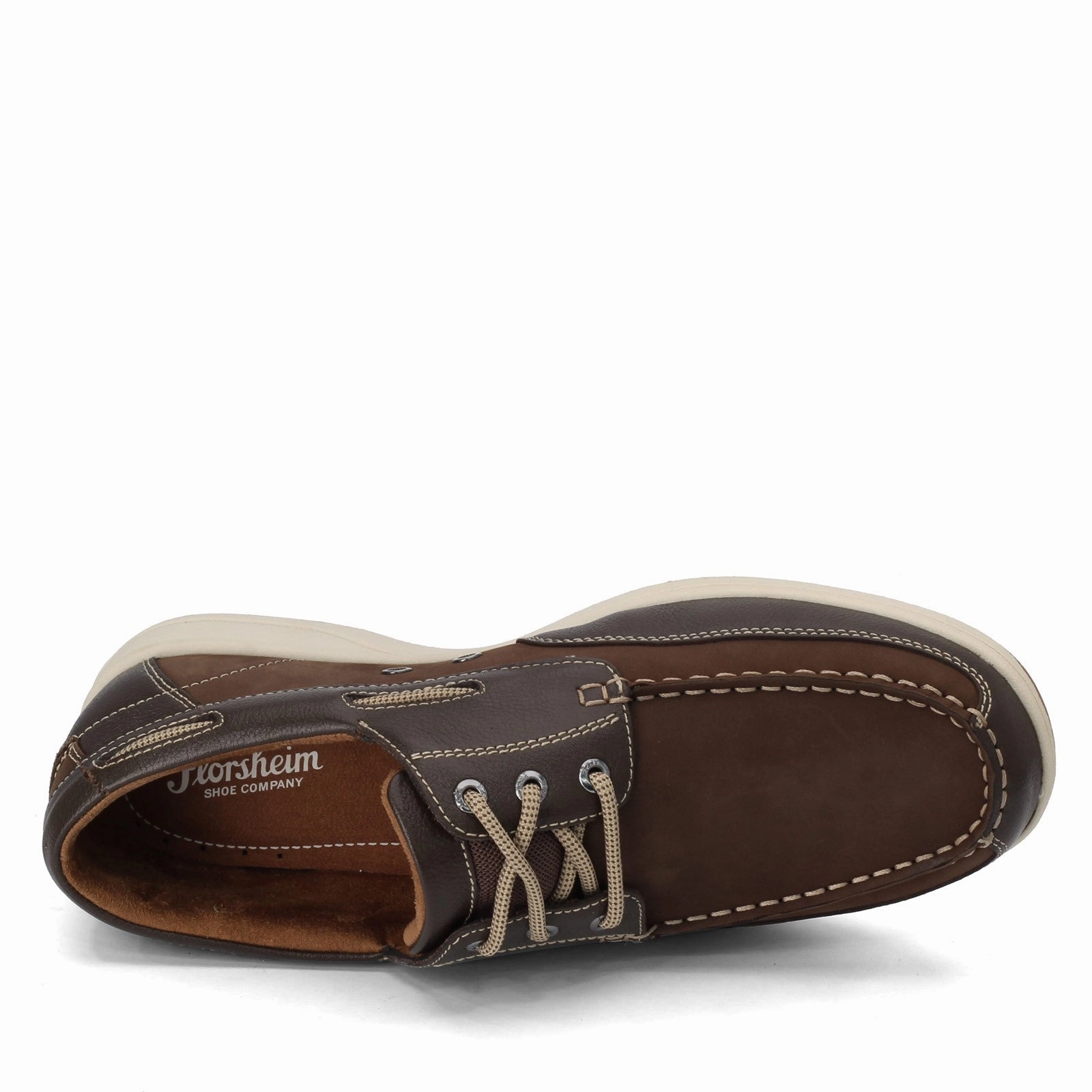 Men's Florsheim, Lakeside Oxford Boat Shoe Dark Oxford Shoes