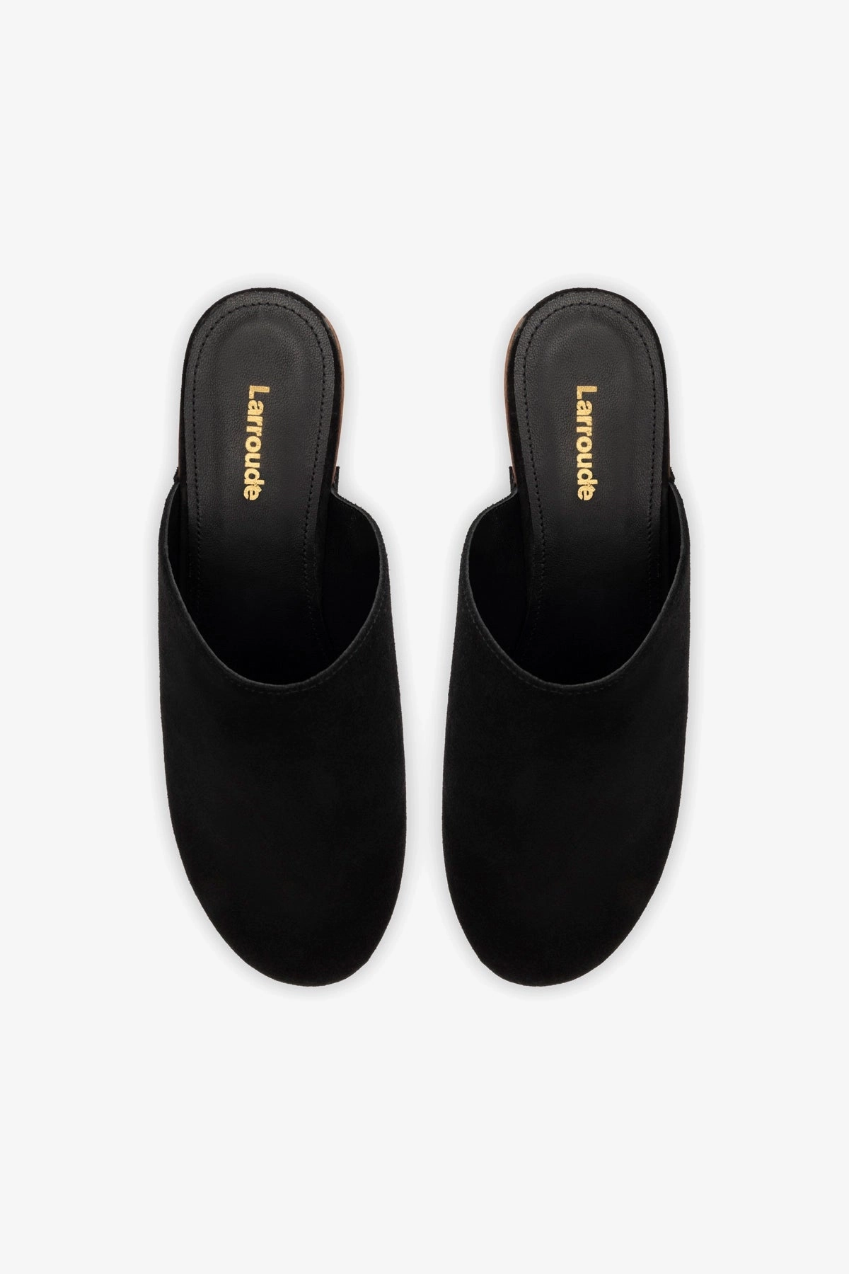 Marc Jacobs The Step Forward Mary Jane Shoes Miso Wooden Platform Clog In Black Suede