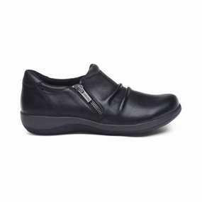 Kingsman Oxford Not Brogues Aetrex Women's Katie Monk Black