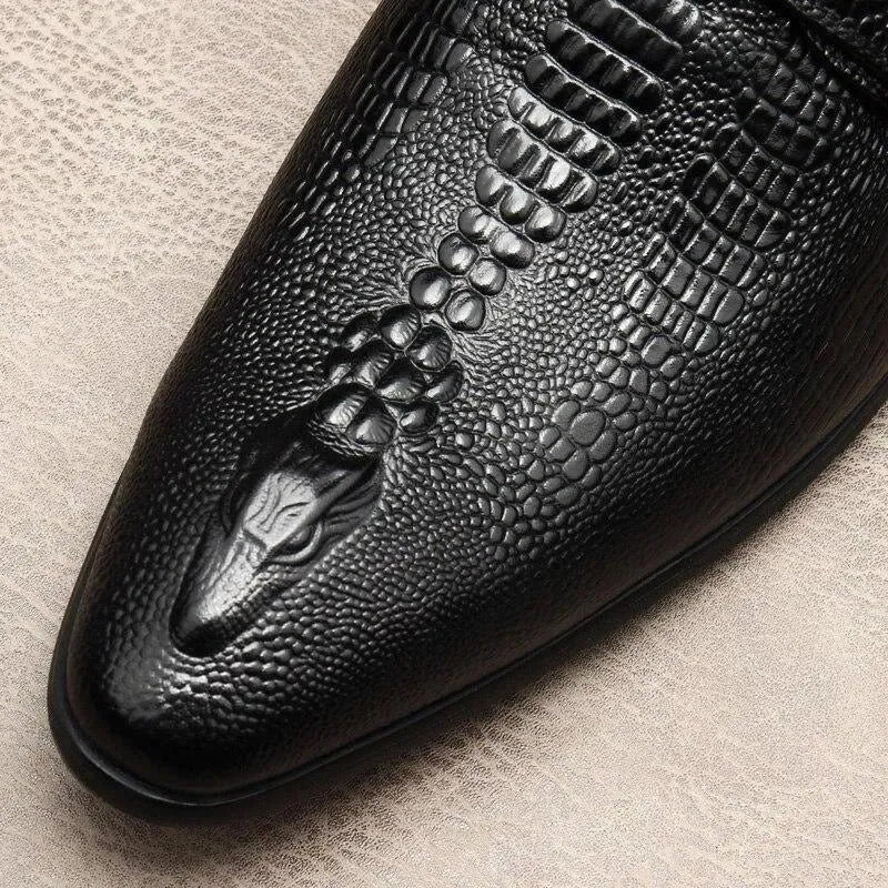 Men  Dress Shoes -  Antonio Double Monk Strap Shoes Brown Lace Up Brogues