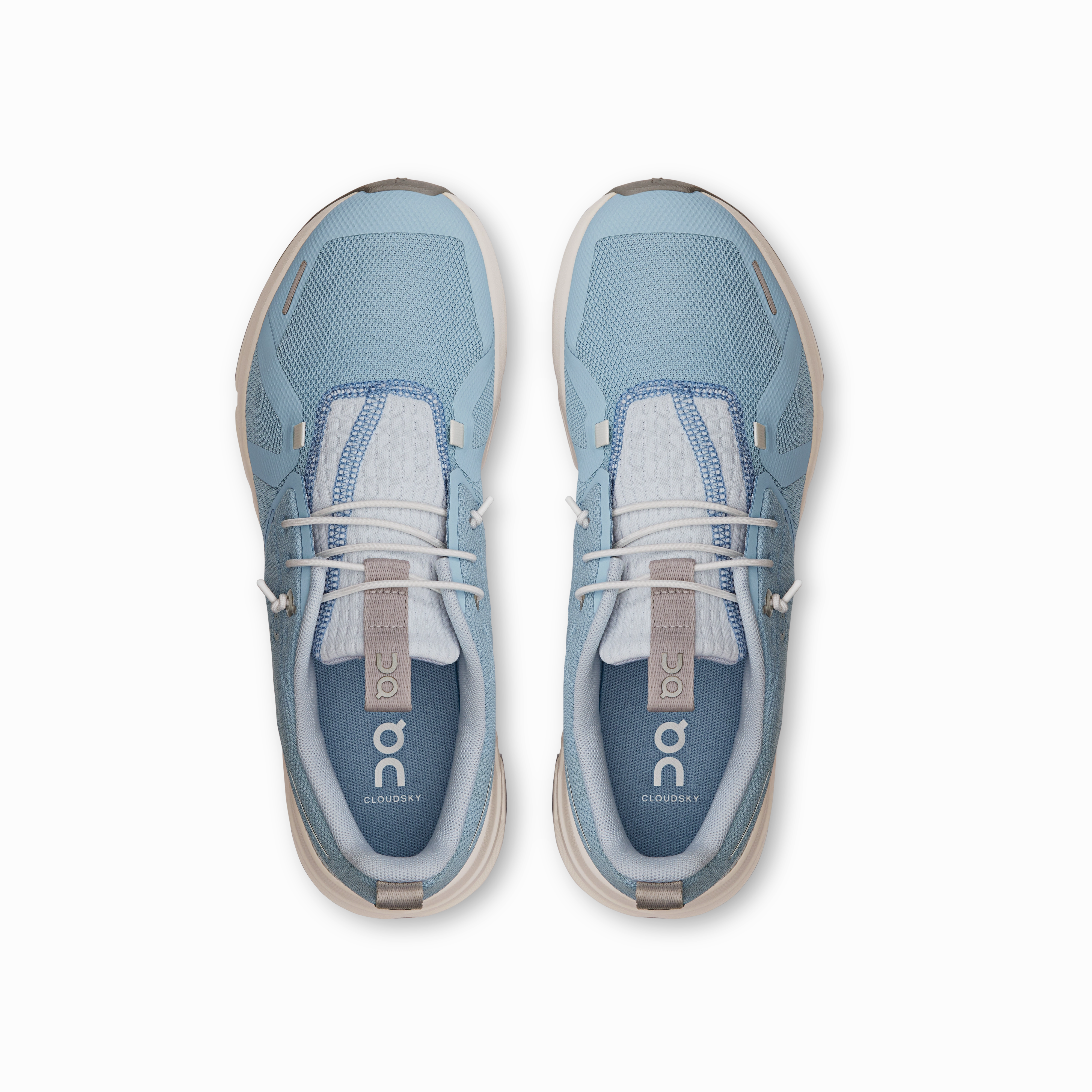 On Running Cloud Sky Wash Ivory Trial Running Shoes