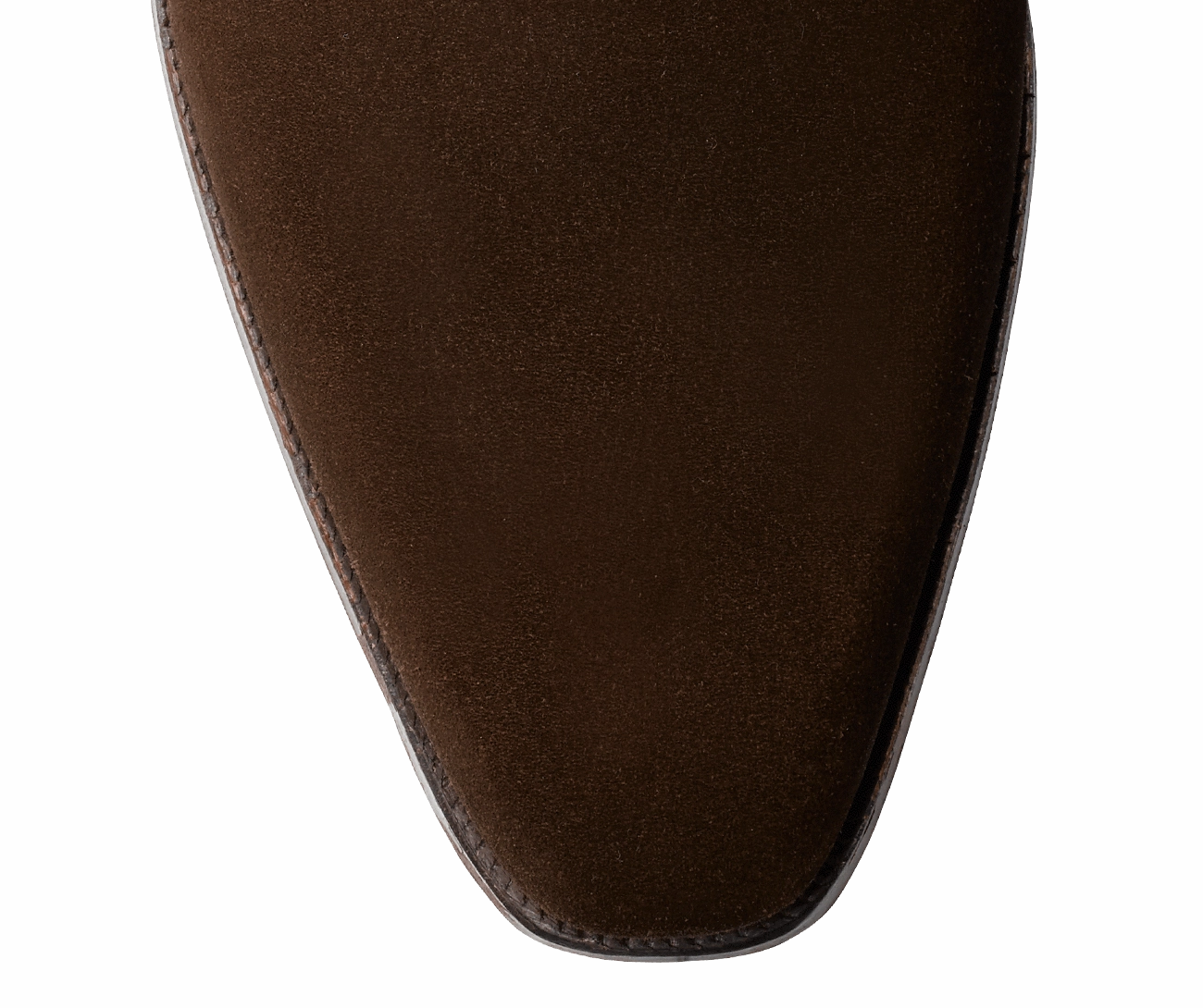 Leather And Suede Brogues Monkton Dark Brown Calf Suede