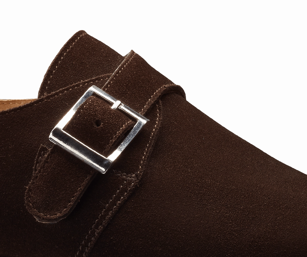 Monkton Dark Brown Calf Suede Aldo Brogues India