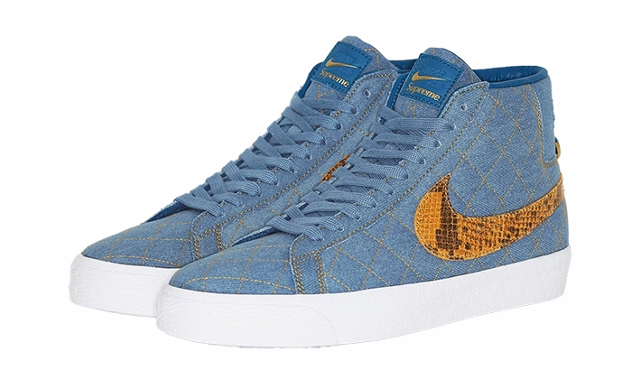 Nike SB Blazer Supreme Industrial Blue Nike Shoe For Basketball