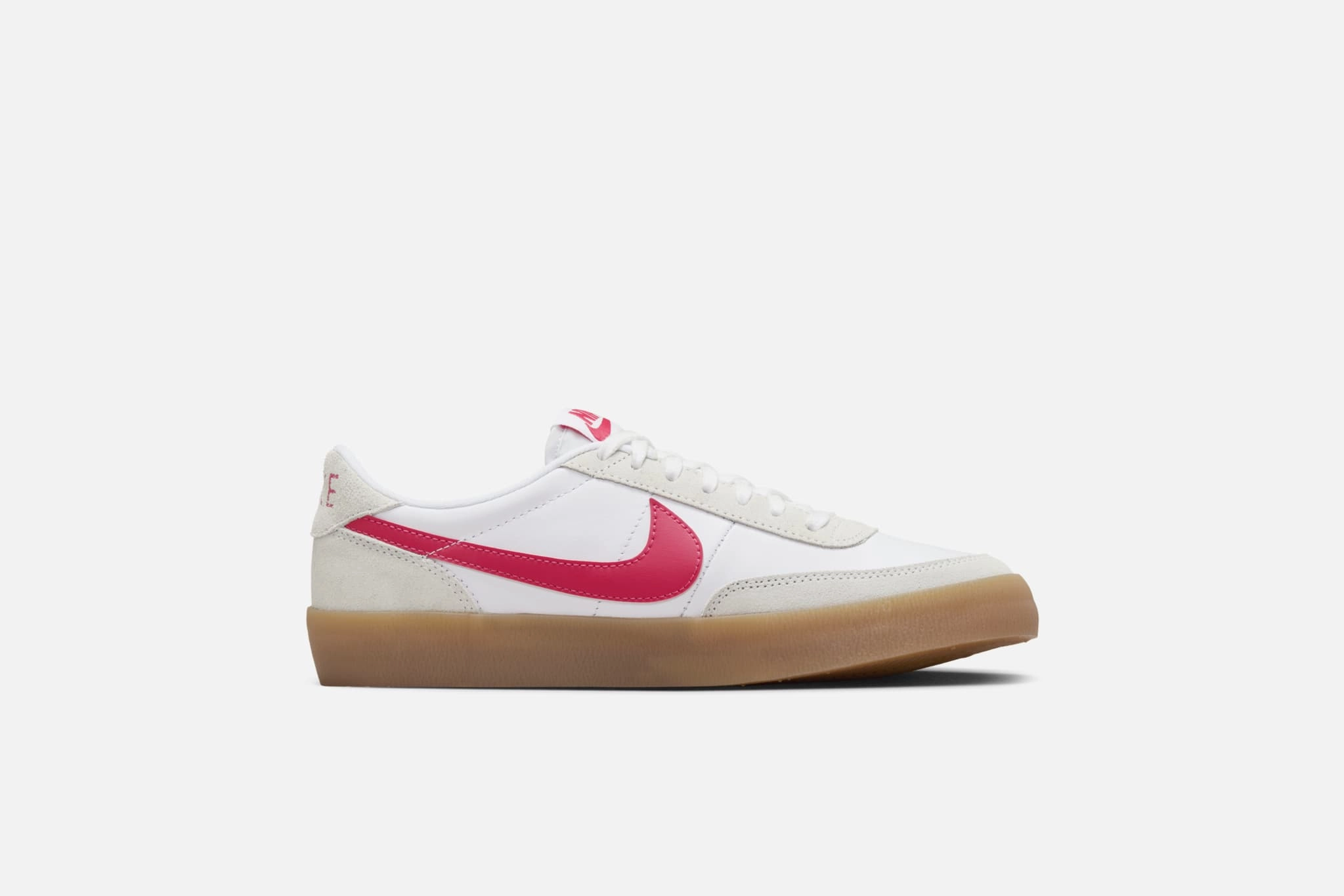 Nike "Killshot 2" W - White/Aster Pink / Gum Yellow Tennis Fila Shoes