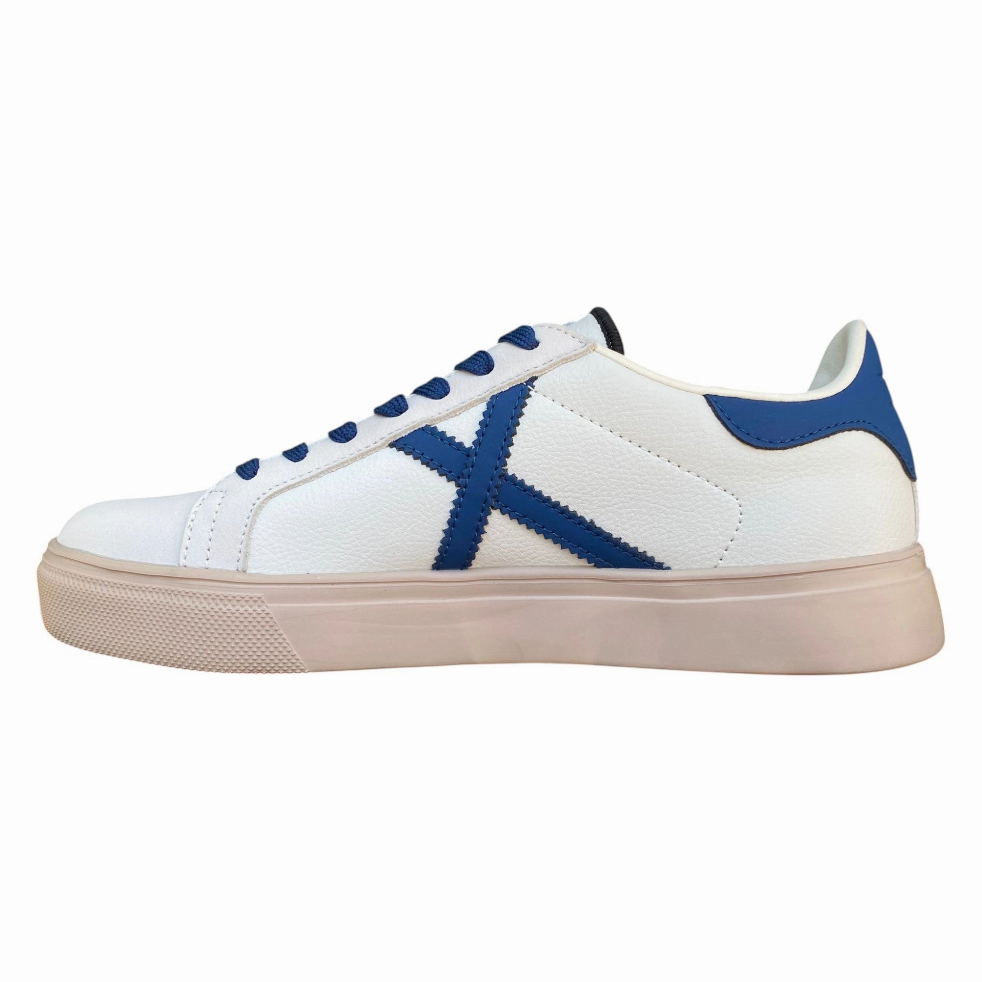 Munich Rete 111 8080111 - Sneakers Uomo Retr Tennis Bianco Blu Daddy Yankee Tennis Shoes