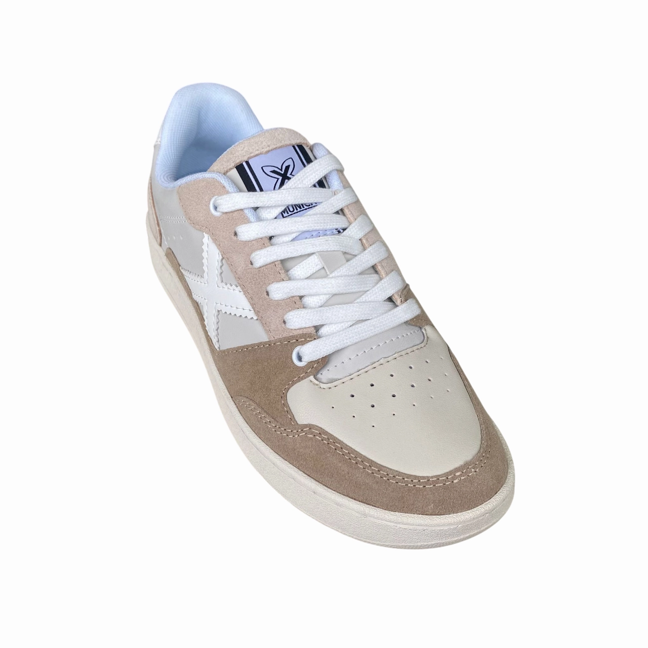 Munich scarpa sneakers da uomo Legit 93 8908093 beige Shamrock Tennis Shoes