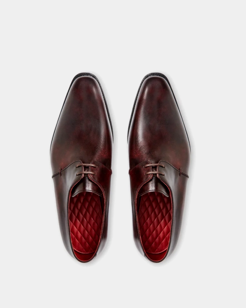 Museum Oxblood Leather Derby Dress Shoe Derby Shoes Outfit