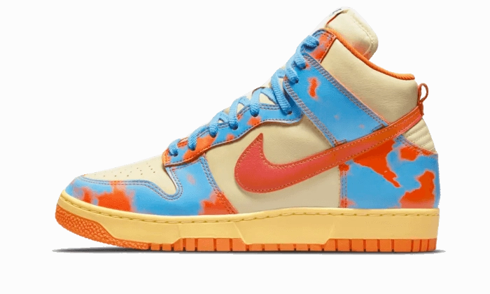 Nike Oregon Duck Shoes Nike Dunk High 1985 Acid Wash Orange
