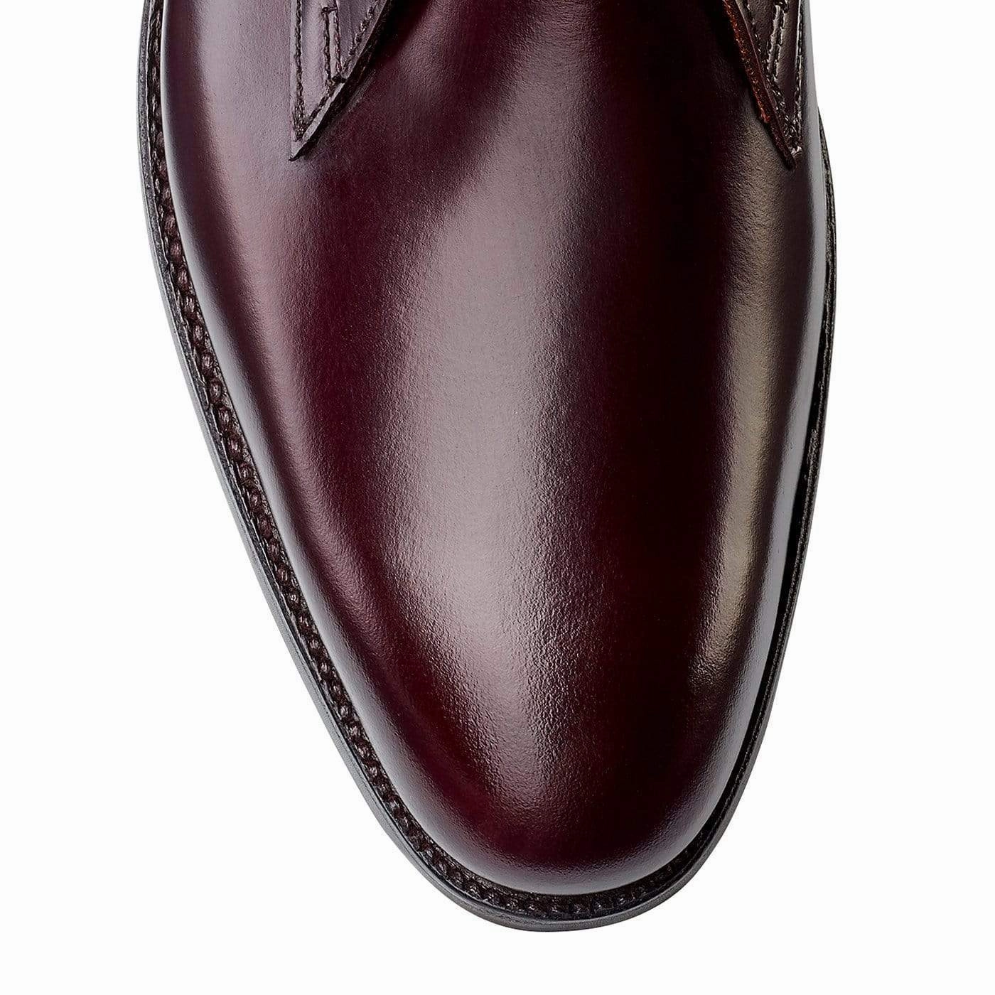 Emily Burgundy Cavalry Calf Louboutin Brogues