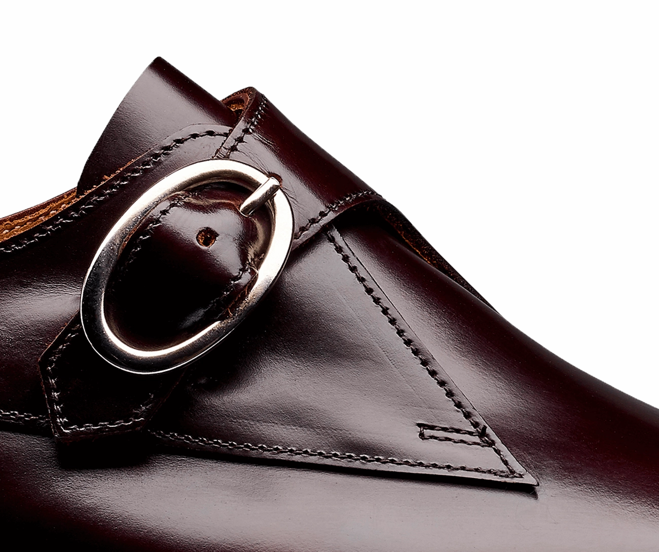 Brown Semi Brogue Emily Burgundy Cavalry Calf