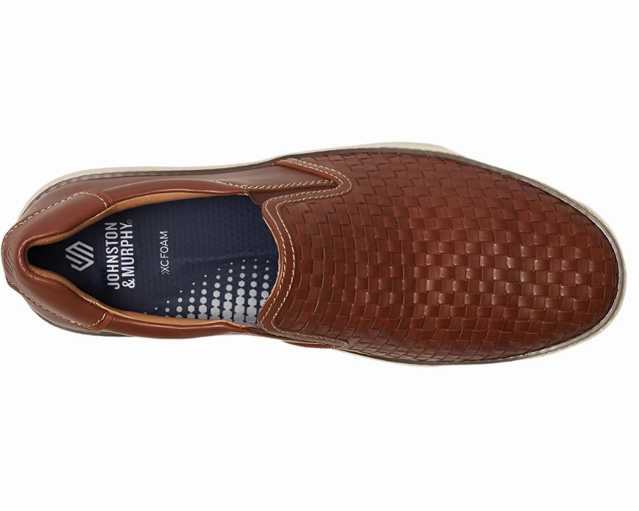 JOHNSTON & MURPHY McGUFFEY 2 WOVEN SLIP-ON MEN'S Slip On Popcush