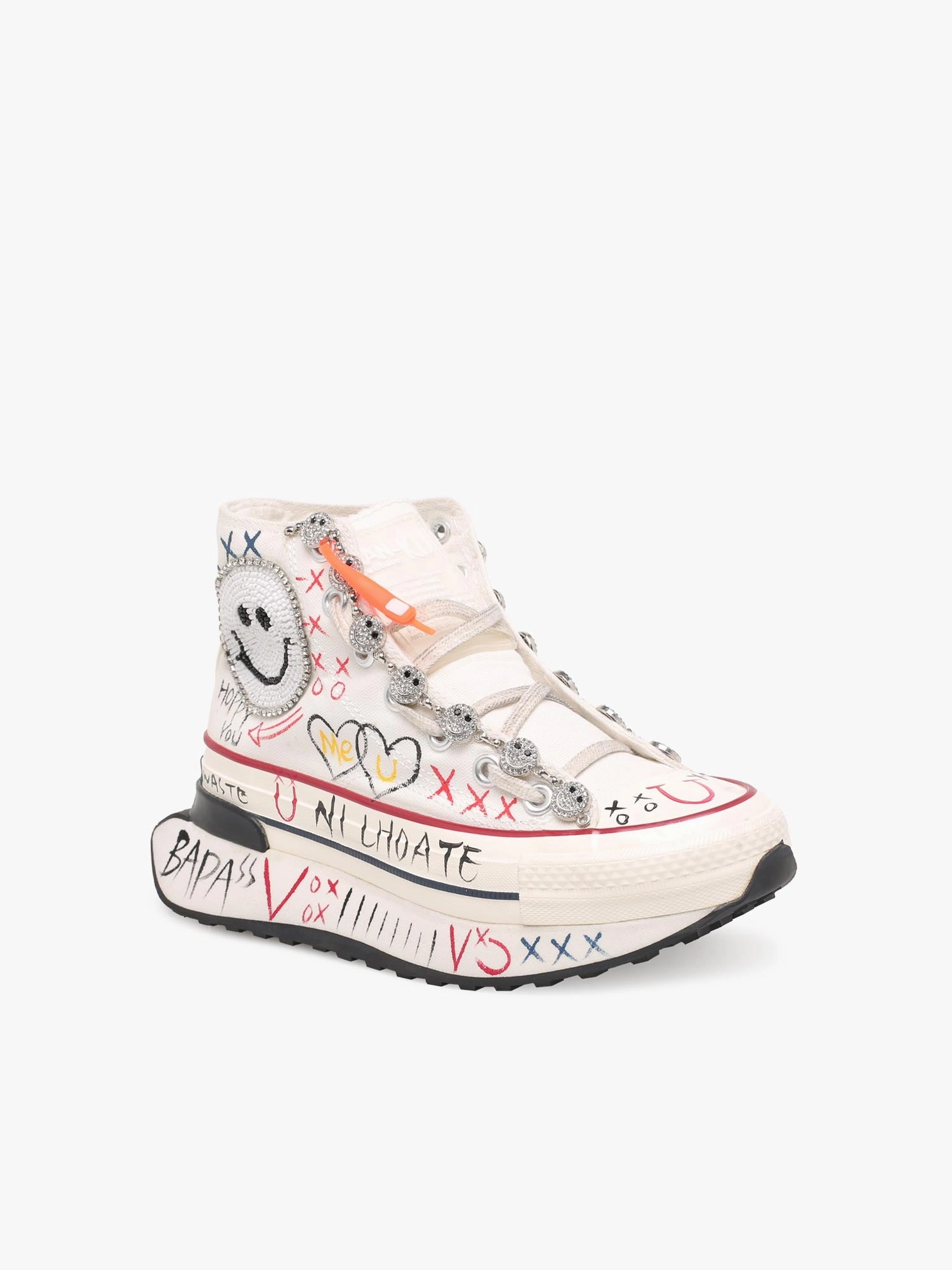 Nb04 White Canvas Low Top Casual Shoes