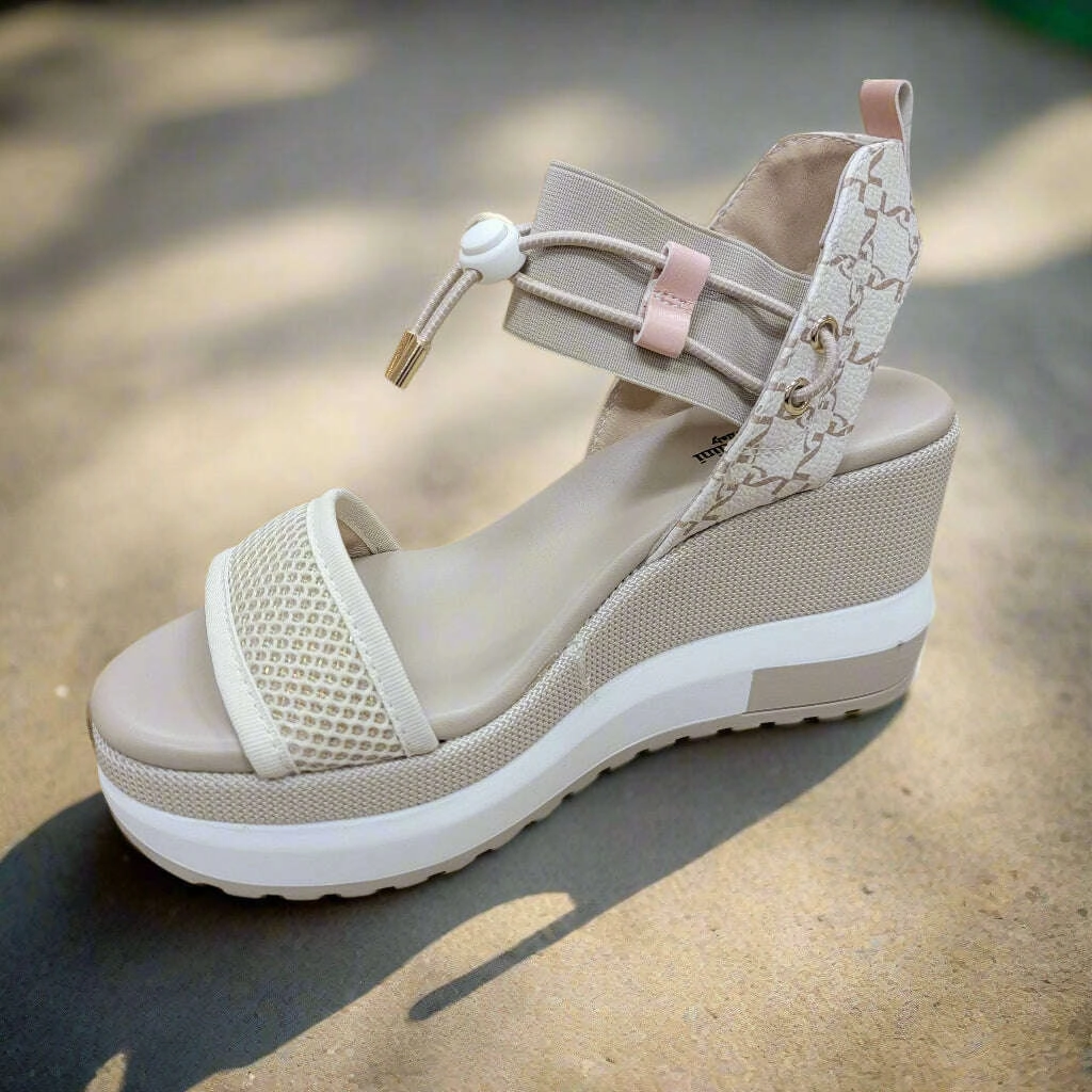 NERO GIARDINI - E410680D - Taupe/Rose/Gold Mary Janes Shoes 10.5