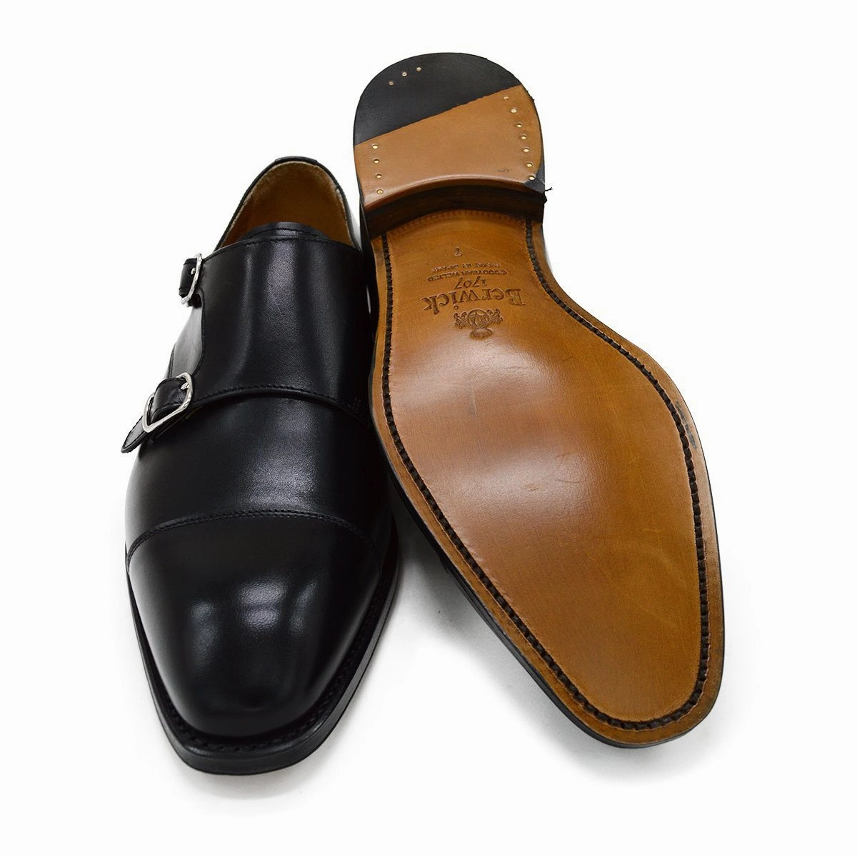Berwick 1707 Double Monk (5212) Black