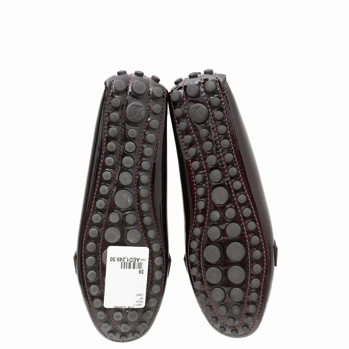 Louis Vuitton Amarante Oxford Loafer 39 Billy Low-top Oxfords