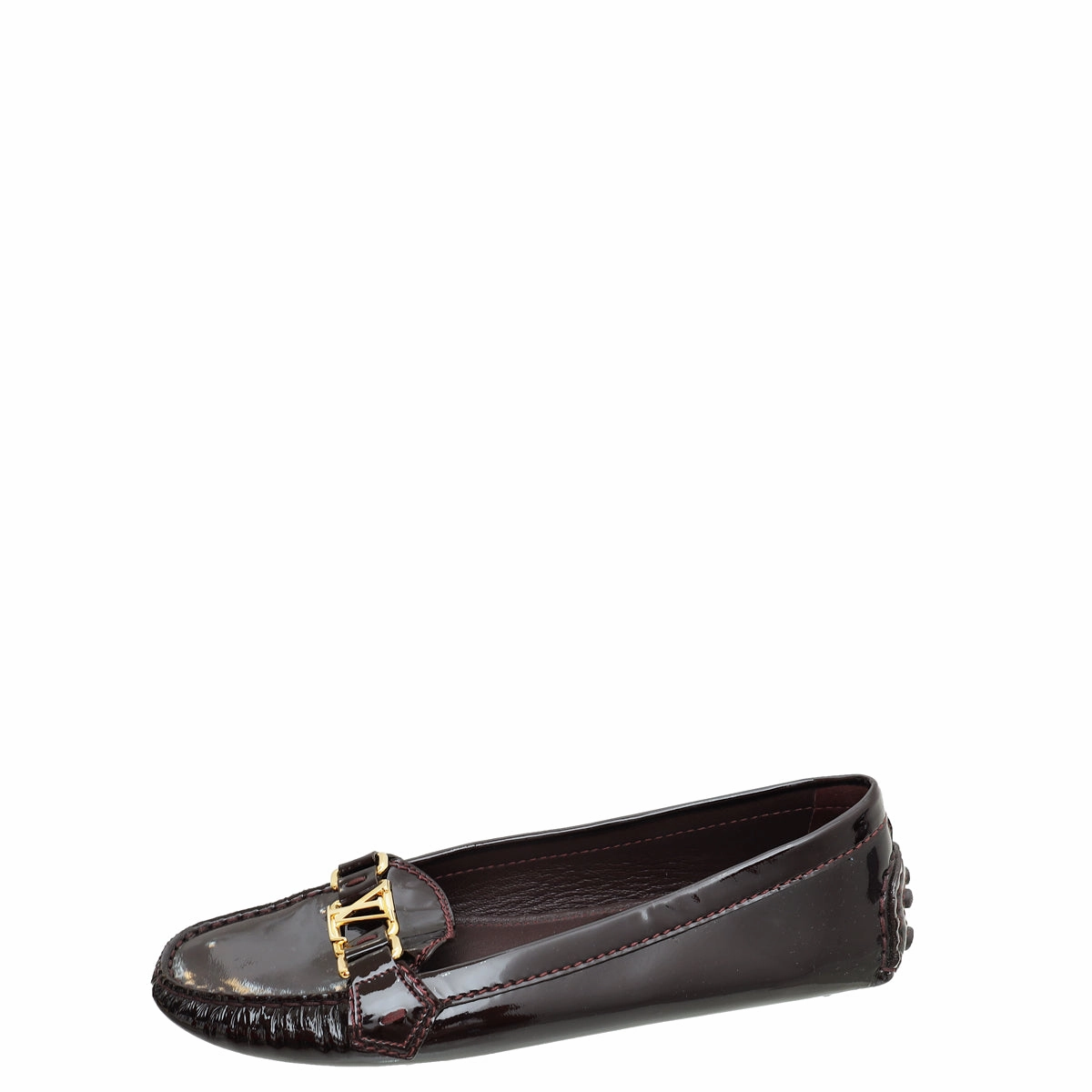Louis Vuitton Amarante Oxford Loafer 39 Brown Leather Oxford