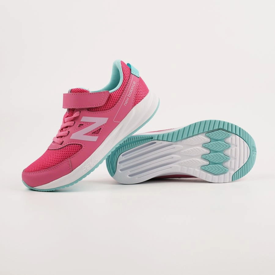 Formal Trainer Shoes New Balance Kids 570 Hook N' Loop Pink Shoes