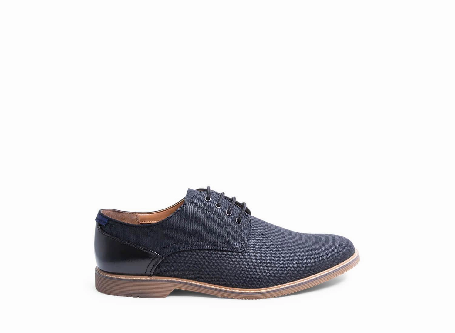 Casual Shoe Laces NEWSTEAD BLACK FABRIC