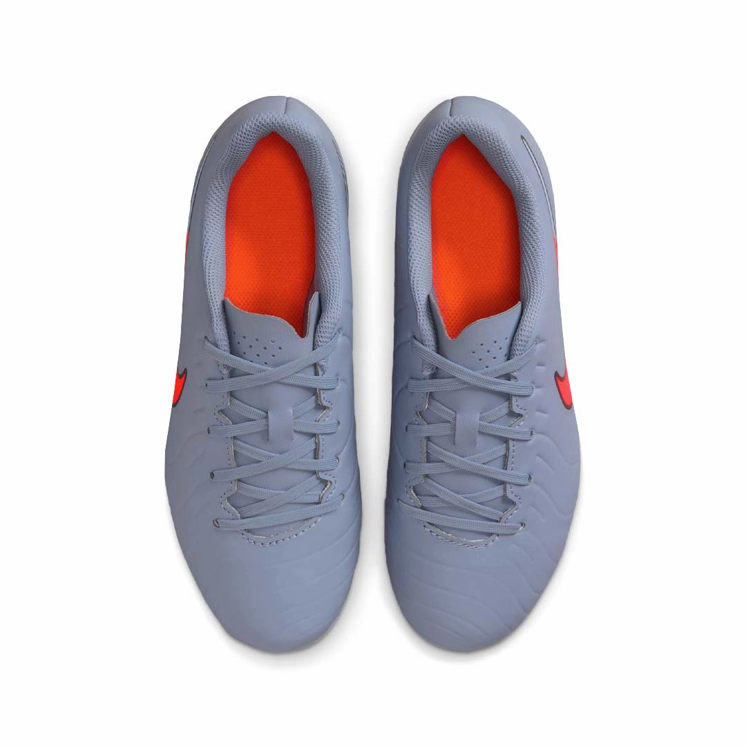 Nike - Kids' (Preschool & Junior) Tiempo Legend 10 Club Firm/Multi Ground Cleats (DV4352 402) Soccer Cleat Sizes