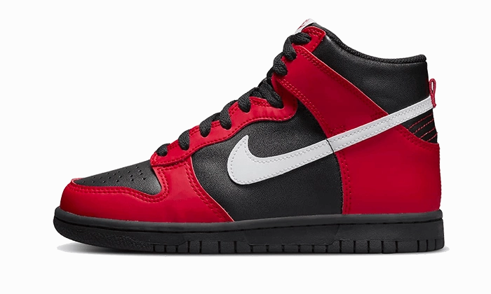 Nike Dunk High Black Red Nike Clearance Golf Shoes