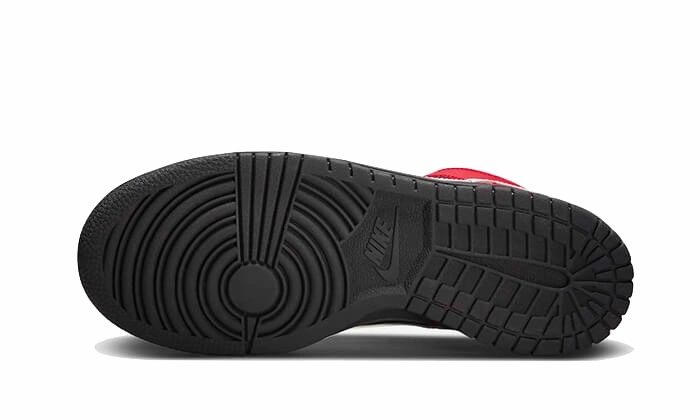 Nike Dunk High Black Red Basketball Shoes Nike Air Jordan