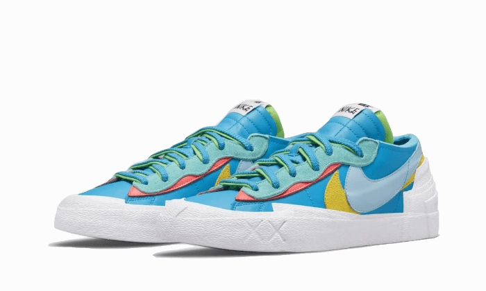 Nike Samba Shoes Nike Blazer Low Sacai Kaws Blue