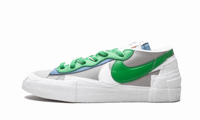 Nike Blazer Low Sacai Medium Grey Classic Green Giannis Nike Shoes